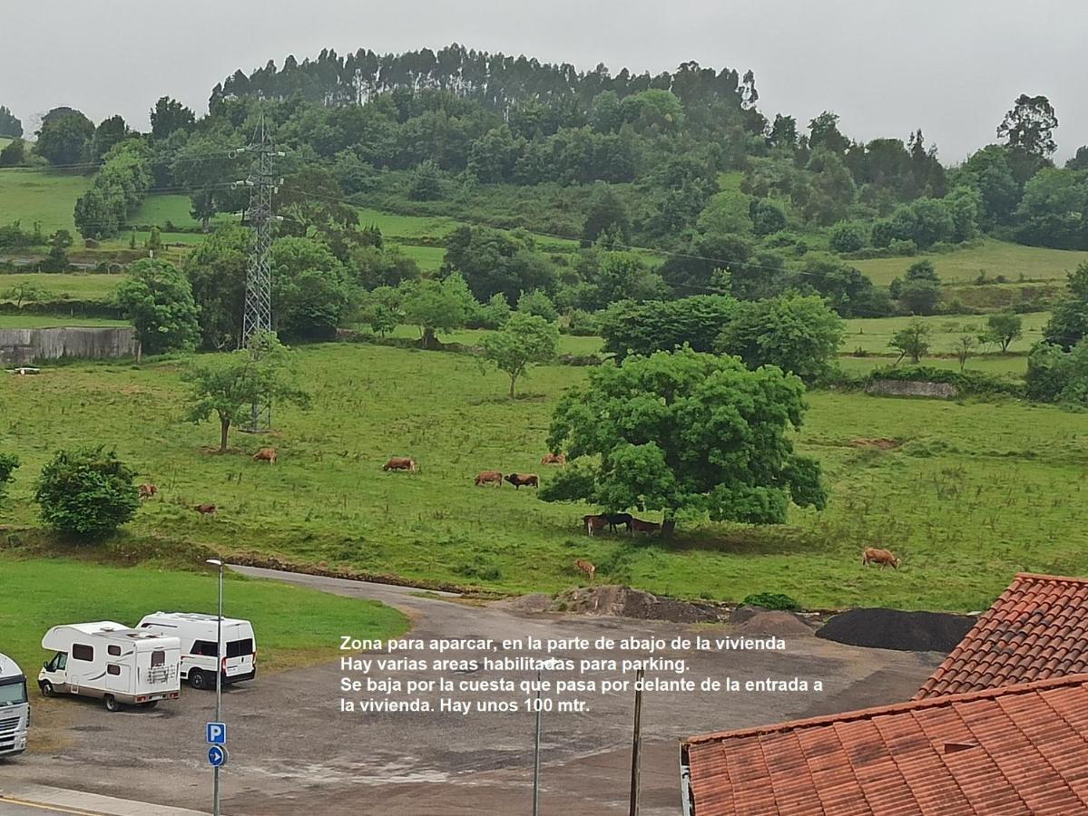 Duplex Con Vistas Al Picu Pienzu, Colunga Apartment Екстериор снимка